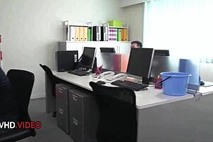 asian office lady chihiro akino sucks cock hard and wants creampie