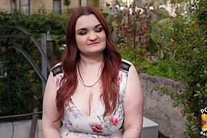 Amandine enjoys two hard cocks in wild French threesome