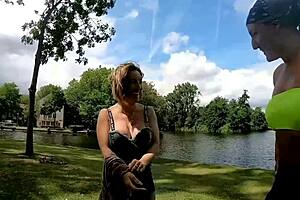 Can This Bodybuilder MILF Handle Lesbian Training With Rimjobs And Squirting?