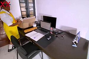 Beautiful bad girl in school gets paid for homemade sex