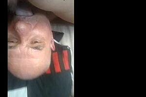 old man dives into mature pussy for cunnilingus