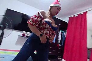 Hungry Dude Hammers Beautys Cunt Doggystyle!