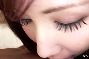 Asian Step-Mom With Hairy Vagina Enjoys Uncensored Creampie After Massage