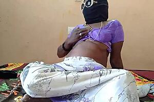 see this girl sliding a vibrator into her pussy on bed, so wild!