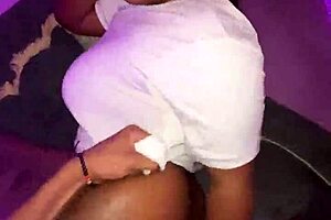 Petite Girl With Tight Pussy Loves Taking Big Dick From Curly Black Mexican Teen