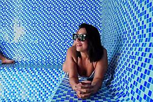 Does big ass colombian milf kylei ellish fuck young guy in sauna?