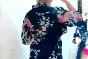 I saw this charming mature woman dancing, sucking, and fucking