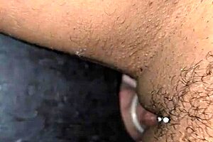 Gloryhole Guy Can't Handle Muff Diving, Husband Makes Housewife Cum