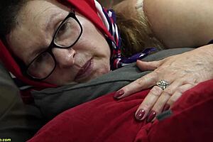 Granny feels her ass destroyed intensely