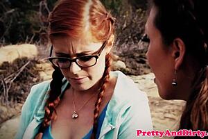 Redhead Milf Assfucked Hard in Glamorous FFM Threesome Scene