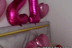 I messed up but had hot homemade sex on her bday