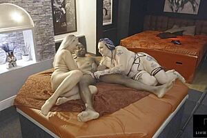 Jay Playhard Experiences Eva May And Livie Blainn In Bold Threeway