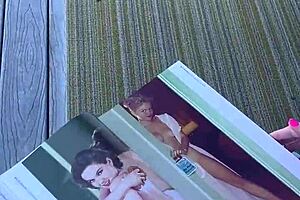 Playboy magazine turns me on with tits and ass