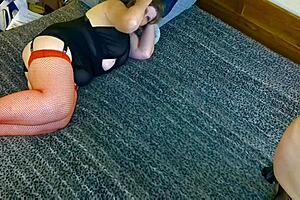 Granny carmen sucks cock deep in pov hardcore