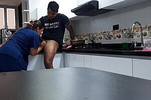 i convince the employee in the kitchen