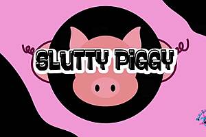 slutty piggy brunette pawg asshole rimmed after shaking butt