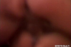 secretly filming my mom's lover, an italian milf, taking a big cock with cum in mouth. wild stuff!