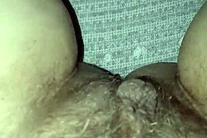 Gretala, the pregnant european pornstar, flashes her always hairy pussy in sensual exhibitionist sex scenes