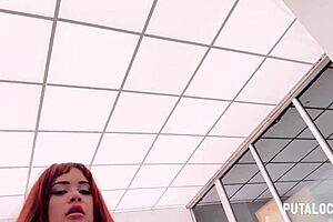 i watch two latinas gaby and katalina fuck tito torbe and share cum, but with big asses and riding