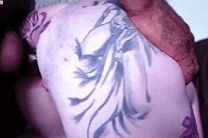 mature lorrany with anal tattoo gets rough fucking, gaping asshole fetish