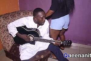 the guitar player used his talent and gave me a mad fuck like never before