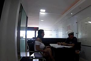 Latina milf breaks big cock!