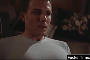 India Summer Bent Over, Gives Blowjob And Muff Diving To Her Son, Caught On Camera