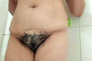 Stepmom Bathes After Hard Fucking