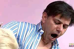 brunette women in pantyhose and heels participate in group activities