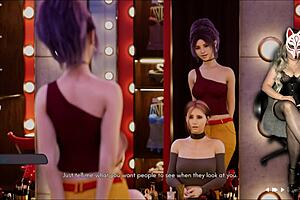 Just stockings for our naughty game session, says Ms. Denver