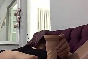 Madura Disfrutando Masturbation!