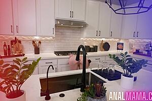 on april fools, this guy pranks his stepmom, but it turns into something more with her big ass.