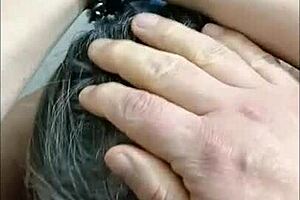 Female Slave Receives Facial In Highway Restroom Toilets