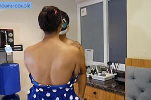 Rishabh Fucks Sapna Hard After Massage