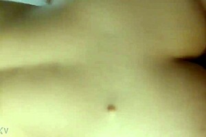 big boobs amateur performs hard riding