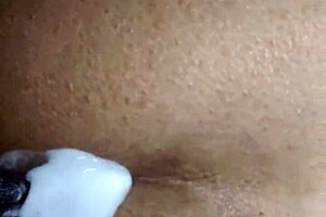 Sexy girlfriend enjoys first time anal sex with huge cock.