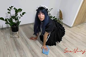 Best friend's fat wife cheats and cleans my dick with her mouth