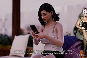 Just stockings for our naughty game session, says Ms. Denver