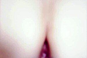 Cougar Wife Flashes Her Huge Shaved Pussy While Getting Her Cunt Buttered by Maturemons