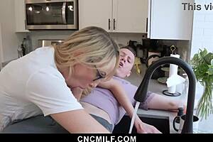 The milf bends me over in the hospital for doggystyle sex!