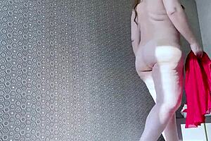 the stepmom, a fat bbw with big tits, spread her wide ass for anal sex with her stepson, then gave him a blowjob