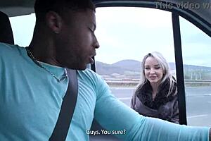 Hitch-Hiking Wet Francys Belle in 5on1 BBC Action with ATM, DAP, Extreme Deepthroat, Rough Gapes, Buttrose, Pee Drink, Shower, and Cum Swallow GIO2769