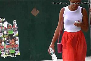 i love watching these nut busting candids with hidden cams on mature asses and tits.