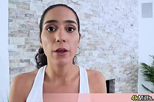 Sporty Golddigger Stepmom Gets Her First Taboo Fuck And Enjoys It