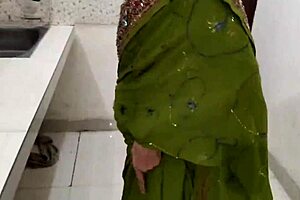 In The Kitchen, This Indian Hot Stepmom Casually Dives Into Muff And Deepthroat Sex With Her Stepson, All In High Definition.