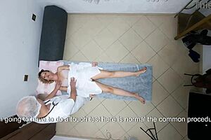 doctor filling patient's ass with cum 😈