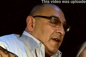 Old Man Commands Horny Milf for Tit Job