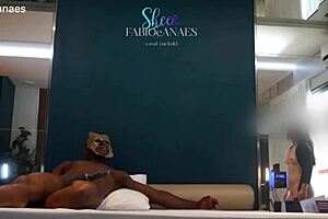 hotwife moans with ebanovix's big cock.