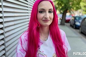 victoria arias caught in hot contest with big tits