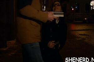 nerdy teen asks, 'want to impale me on your strapon?'